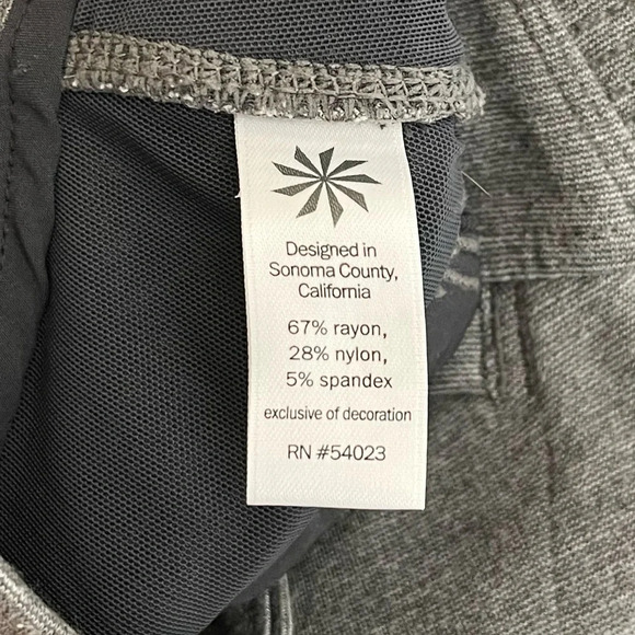 Athleta | Ponte Moto 2.0 Travel Pants Snap Button Zip Stretch Zip Pockets - Picture 7 of 8